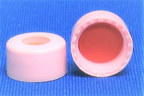 5394-09FPK | 9mm R.A.M. Ribbed Cap Pink PTFE Butyl Rubber Lined